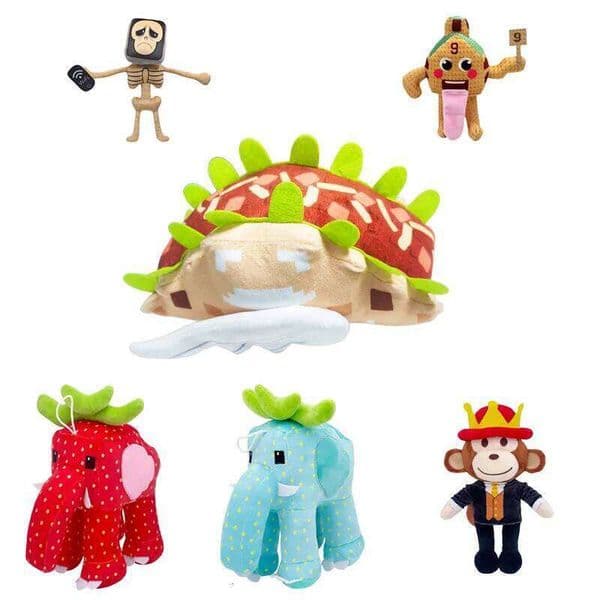 Steal a Brainrot Doll Taco Lucky Block Game Peripheral Plushie Cute Plush Toy Christmas Children's Birthday Gift 26L0521