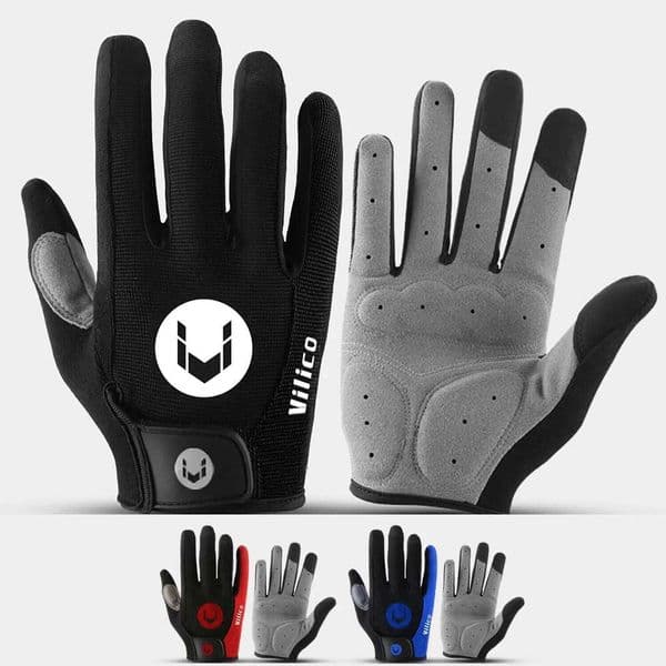 MTB Bike Sports Cycling Full Finger Men Women Running Fitness Gym Spring Summer Riding Motorcycle Gloves 26W0521