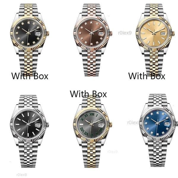 N01 Movement Watch High Quality Men's and Women's Watch 31mm 36mm 41mm Mechanical Movement 28mm Quartz Movement 904 Steel Chain Sapphire Mirro40