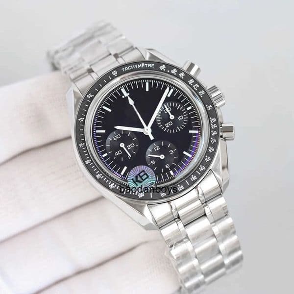 Watch Men Watches Sapphire 42mm Classic Crystal Chronograph Stainless Steel Strip Waterproof Montre de Luxe Designer Watches