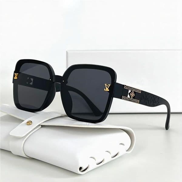 Designer Sunglasses For Women Men Sunglasses UV400 Polarized Large Frame Sunglasses Riding Sunglasses Beach Glasses PC Square Frame Eyewear K0130