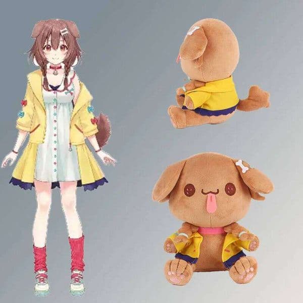 New VTuber Hairball Korone Plush Doll Toy Home Decoration High-quality And Comfortable Children's Birthday Companion Gift 26L0521