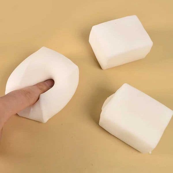 Tofu Squishy Stress Ball Fidget Toy Slow Rising Squeeze Toy for Kids Adults Sensory Stress Relief Toys for Anxiety ADHD Z260521