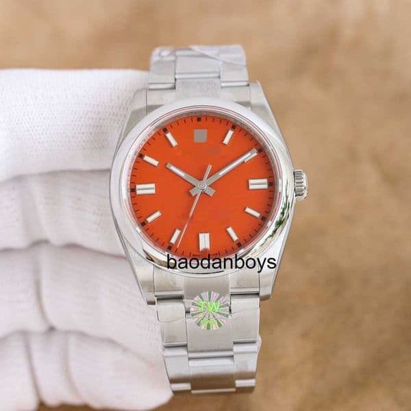 Watch Automatic Luxury Unisex R Watch 36mm/41mm Home 904L Steel Blue Dial 2824 Movement Sapphire Crystal Luminous Wristwatch TW Factory