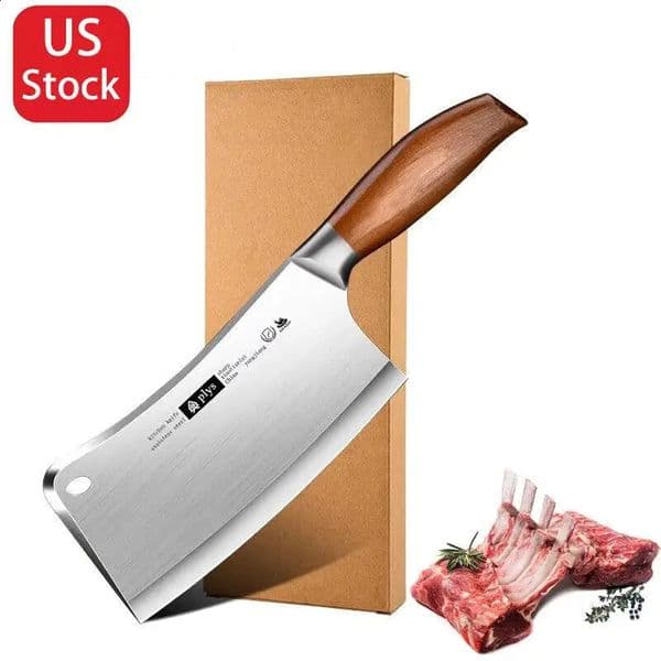 Hand Forged Kitchen Chef Knife Heavy Duty Bone Meat Butcher Cleaver MultiFunctional knife for Home and Commercial Kitchens 260520