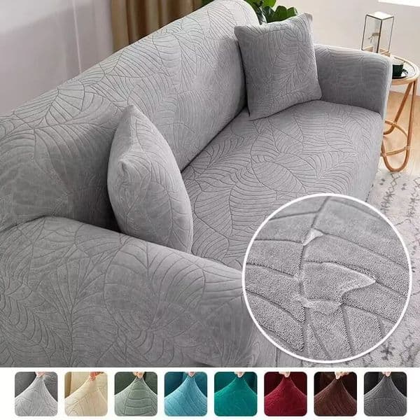 Thick Jacquard Sofa Cover for Living Room 1234 Seater Elastic Lshaped Corner 260521