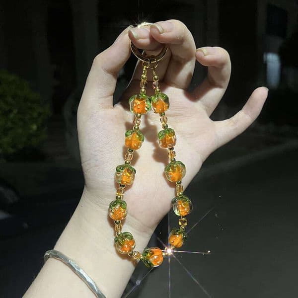 Shiji DIY Crystal Phone Strap Beaded Chain Bag Pendant Decoration