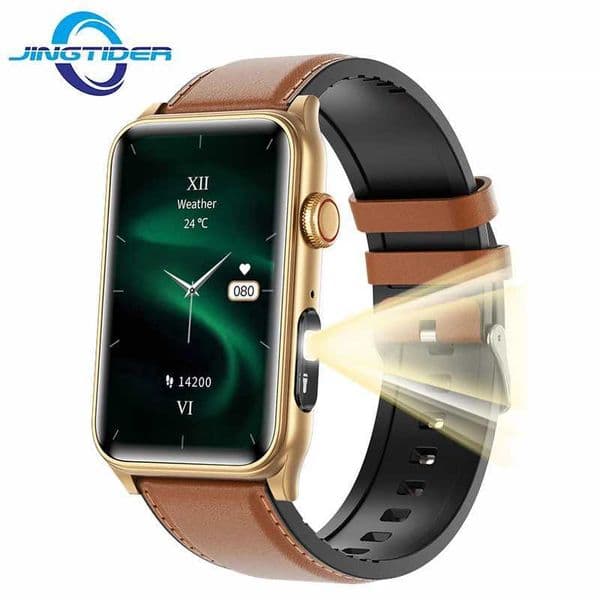 G50 Fitness Tracker Smart Watch Bluetooth Calling Waterproof 157 inch IPS Screen Flashlight Men Women Smartwatch Sport BraceletT260522