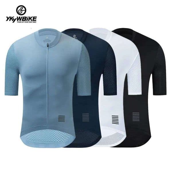Men Cycling Short Sleeve Reflective Summer MTB Shirt Downhill Jersey Team Mountain Bicycle Clothing 26Y0522