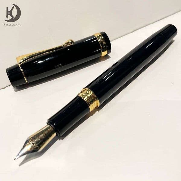 JD Elegant Celluloid Fountain Pen with Rotating Cap Durable, and Stylish for Calligraphy & Everyday Use 26Y0522