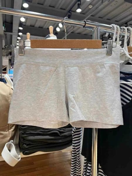 Gray Simple Sweatshort Woman Summer High Waist Slim Straight Short Pants Casual Vintage Sport Box Pants Y2k Baisc Bottom Clothes Z260522