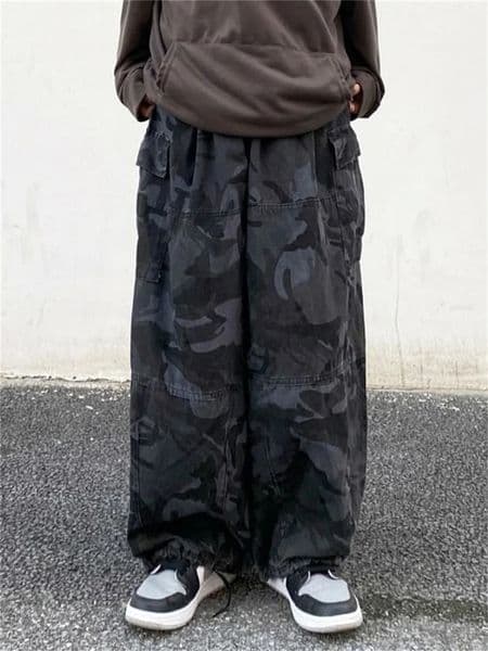 Harajuku Cargo Baggy Pants Camouflage Women Streetwear Korean Fashion Hip Hop Japanese Style Casual Wide Leg Y2k Loose Trousers 260520