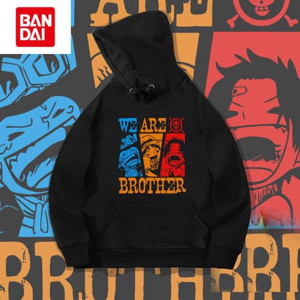Pirate King hooded sweater for men and women Spring and Autumn Youth Fashion Brand anime loose shoulder long sleeve coat L260522HD8S