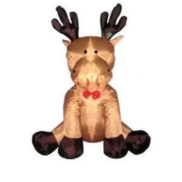 wholesale Inflatable Bouncer For Rental Business Wholesale 3M H Airblown Inflatables Moose Outdoor Decoration