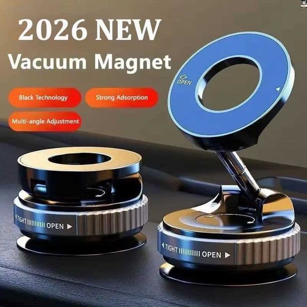 2026 NEW CAR Phone Magnetic Stand Multi-Functional Vacuum Adsorption Stretching And Folding 360 Rotate Navigation Stand Z260522