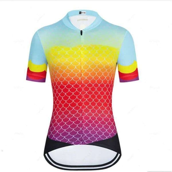 Short Sleeve Team Mountain Racing Tops MTB Bike Jersey Cycling Downhill Breathable Quick Dry Reflective ShirtBicycle 26Y0522