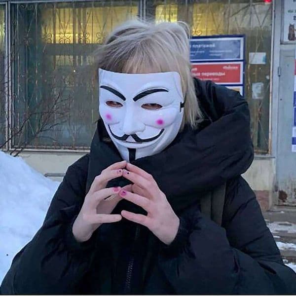 Movie Cosplay V Vendetta Hacker Anonymous Guy Fawkes Halloween Christmas Party Gift for Adult Kids Film Theme Mask W260522