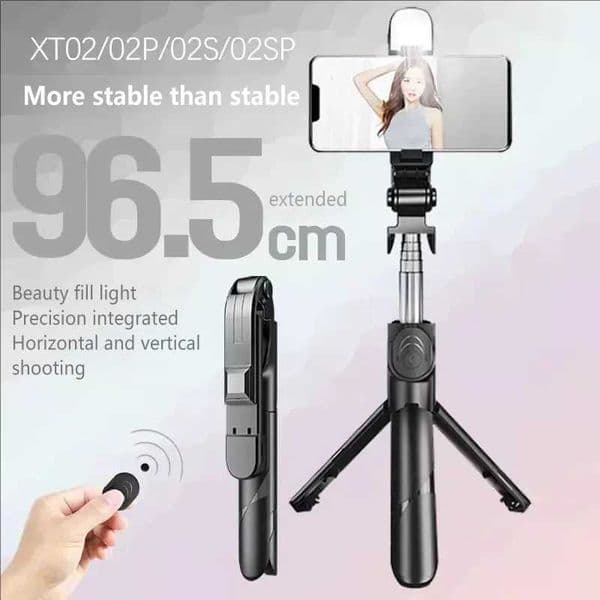 Bluetooth Selfie Stick Tripod Mini Travel Portable Rotating Telescopic Selfie Tool For Mobile Phone Shooting Stand Universal Z260522
