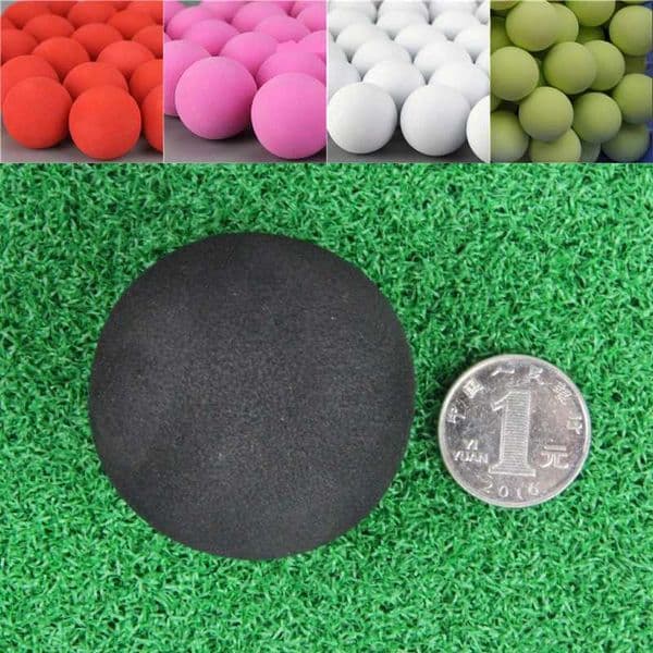 20Pcs 50mm Golf Practice Balls EVA Foam Soft Monochrome Balls for Outdoor Golf Ball for Golf Training Solid Color C260522