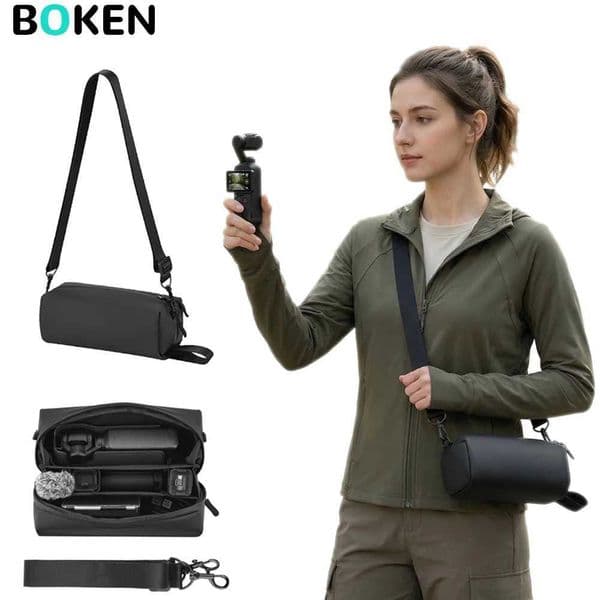 DJI Osmo Pocket Camera Case 4/3/2 with Detachable Shoulder Strap Protective Vlog Gimbal Camera Bag for AccessoriesGimbal Camere Z260522
