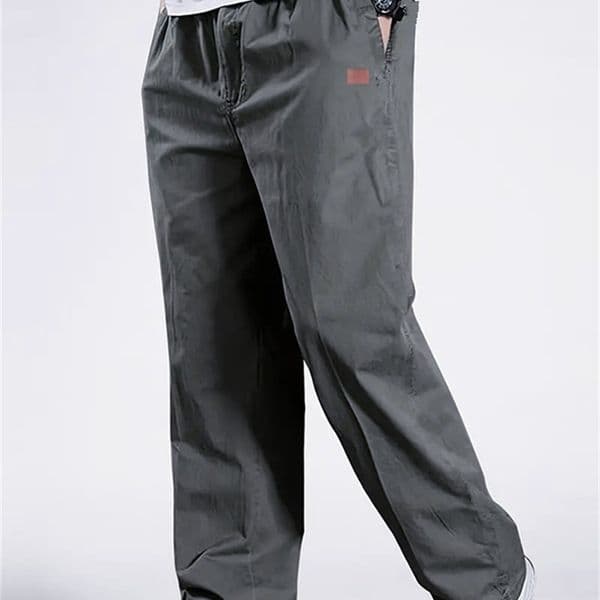 Mens Casual Jogger Pants Relaxed Fit Cargo Drawstring Sweatpants Hiking Outdoor Twill Sport w260521