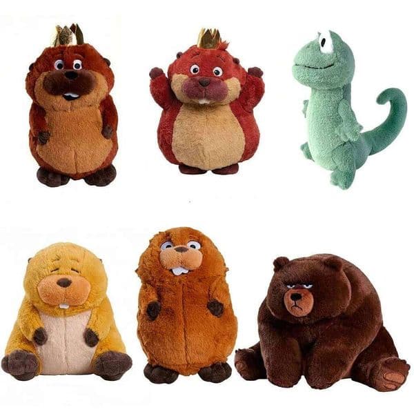 New Hoppers Toy Anime Series King George Tom Lizard Mabel Loaf Ellen Plush Animal Stuffed Toys Gift J260522