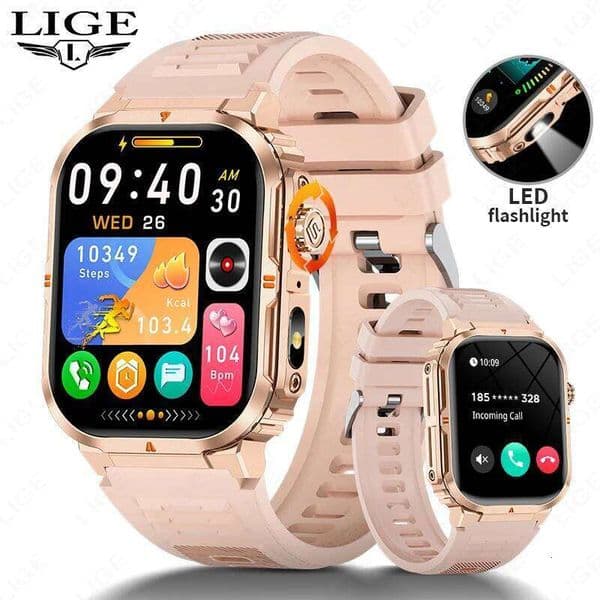 AI Voice Assistant Smart Women Full Touch Screen Sports Fitness Watch Bluetooth Call Female SmartWatches Anniversary Gifts