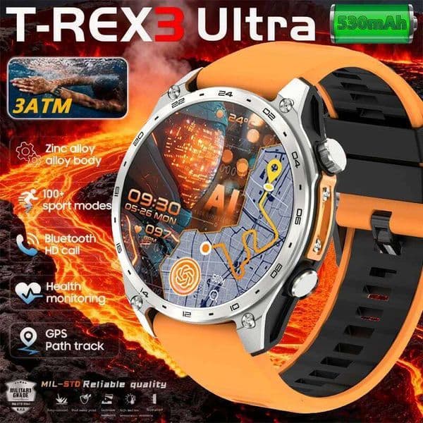 2026New Built-In GPS Offline Map Position Smart Watch Men 4Gb Memory 5Atm Waterproof Mp3/4 Compass BT Call Swim Sport Bracelets Smart Glasses