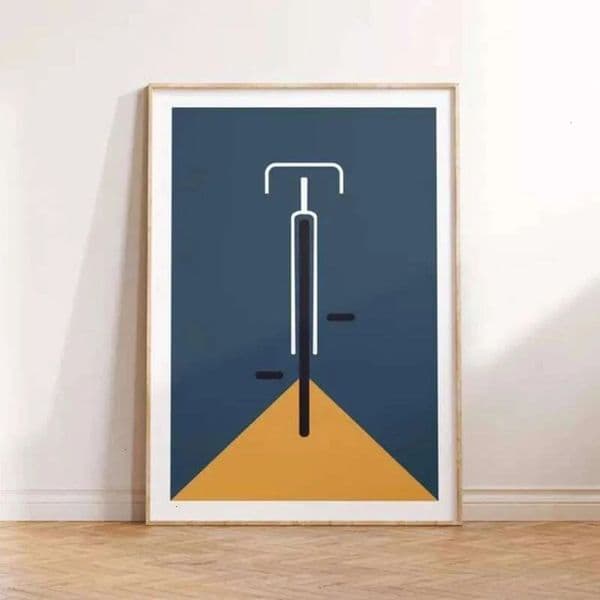 Luxury Designer Decor Cyclist Canvas Painting Minimalist Cycling room Wall Art Poster Print Bike Modern Pictures For Living Room Decor Bicyc 11 4