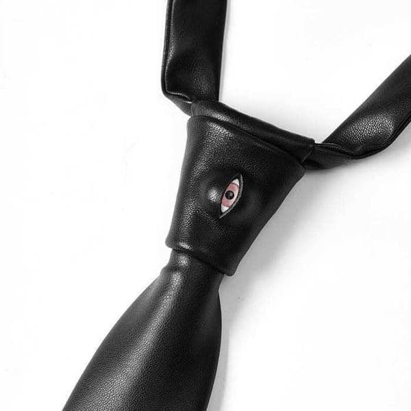 Leather Eyeball TiePlank Ateliers L260521