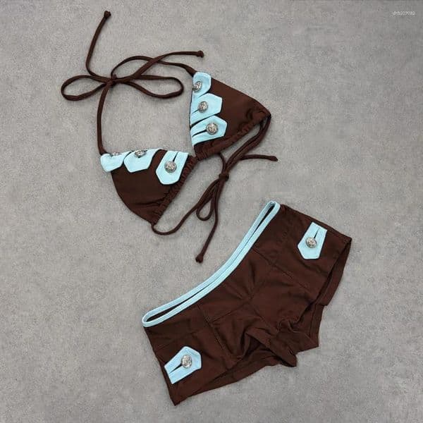 Women's Swimwear Micro Bikinis 2026 Sexy Women Swimsuit Female Push Up Brazilian Bikini Patchwork Bathing Suit Beachwear Bandeau Biquini