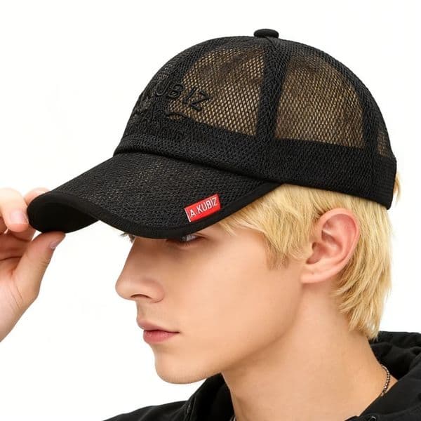 Letter Embroidered Mesh Breathable Baseball Cap Unisex Summer Meshes ed Cap Outdoor Leisure Sun Protection Mesh Sun Hat 260521