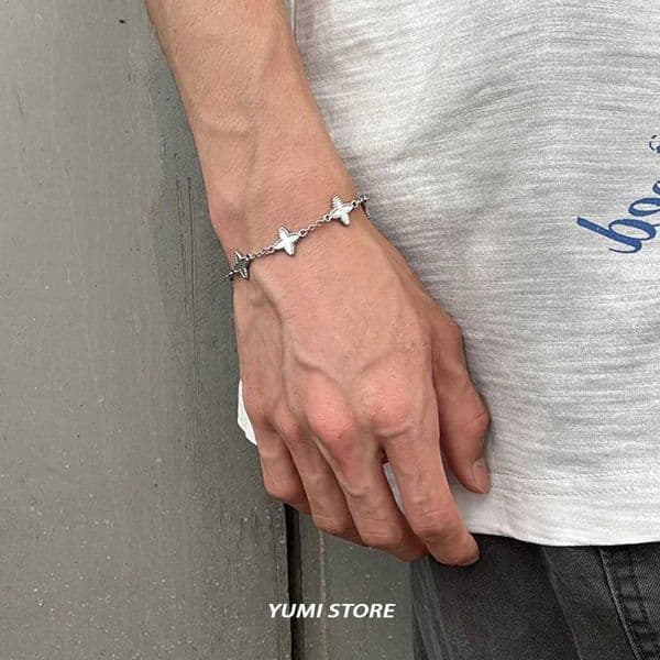 Fashion Lucky Star Cross Bracelet For Man Woman Adjustable Titanium Steel Non fading Luxury Couple Bracelet Hip Hop Kpop Gift L260522