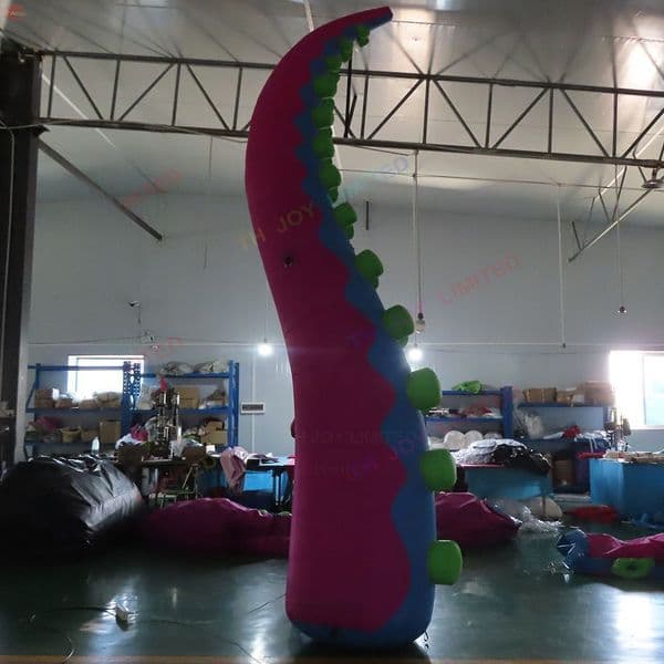 10mH (33ft) with blower Free Ship Outdoor Activities commercial advertising inflatable octopus model tentacle ground balloon for Sale 5989