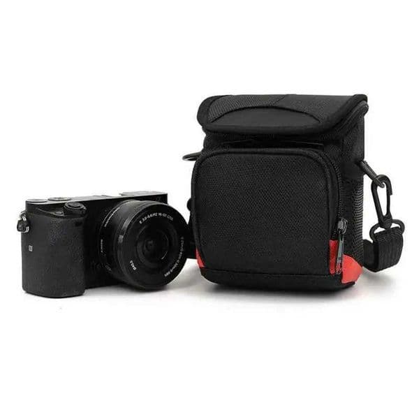 C1PC Simplicity Waterproof SLR Camera Bag Nylon Digital Shoulder Bag Mini Black Photographer Backpack Micro Camera Z260522