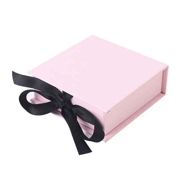 Jewelry Package Paper Ribbon Flap Case Necklace Watch Earrings Ring Pendant Bracelet Organizer Display Gift Box Solid Color 26W0522