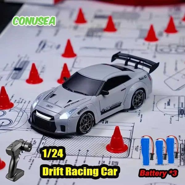 Rc Racing Car Drift 1/24 4Wd Vehicle Model High Speed 24G Radio Controlled Remote Control Car Drive for Chidren Boys Kids H260522