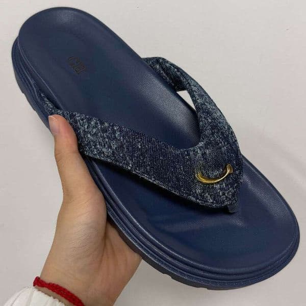 Luxury Designer Shoes Couche Sandals Women Velcro Slippers Rhinestone Printed Beach Thick Soled Womens Summer Slides Comfortable Coucher Flip Flops Eur36-42