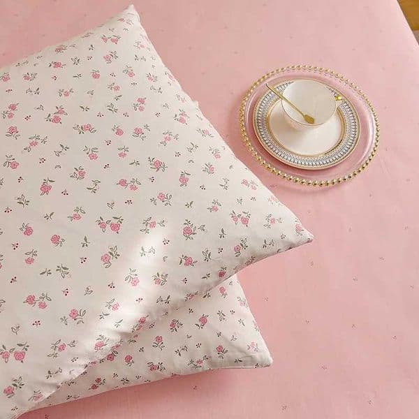 Pillow Case Skin-friendly case 2pcs Pure Cotton Cover Floral Style sham for Home 48x74cm Case L260522