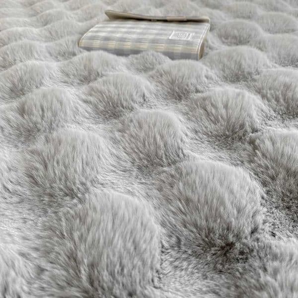 Pillow Case 2pcs Fluffy Plush case 48x74cm Winter Warm Thickness Sham Soft Rabbit Fleece Decorative Cover for WinterL2605223TGL