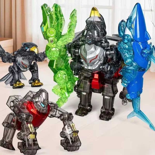 2in1 Mantis/Scorpion Transformation Robot Toys Multi-joint Simulation Animal Deformation Robot Educational Toy for Children Gift C260522