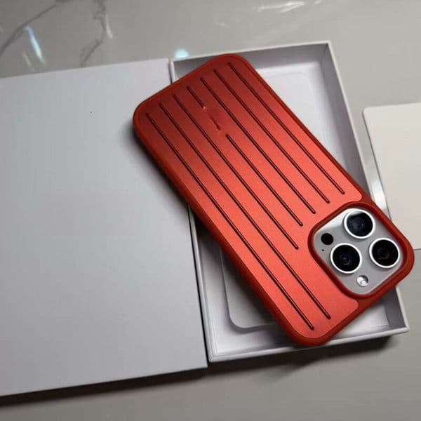 Rimowalugage Phone Case Designer Rimo Phone Case All Aluminum Magnesium Alloy Luggage Style Suitable For 16pro Light Luxury Feel Anti Drop Protective