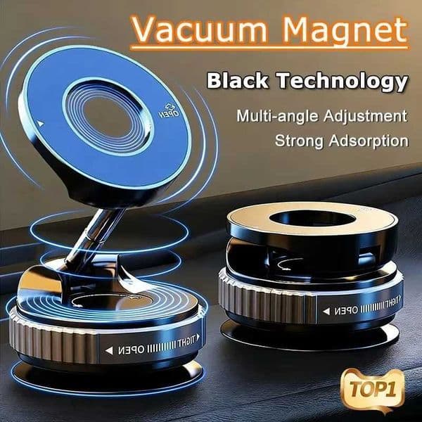 Magnetic Car Phone Holder 360 Degree Rotation Vacuum Adsorption Strong Suction Holder for Mobile PhoneCar Bracket Universal 2026 Z260522