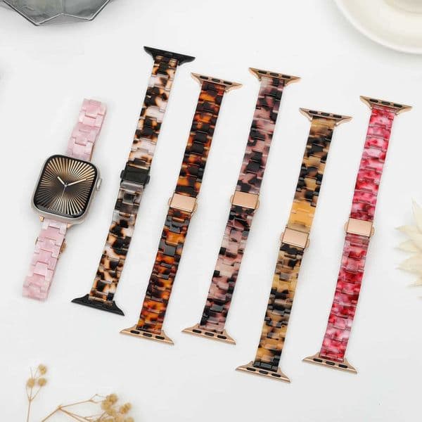 Slim Straps For Watch band 40mm 41mm 44mm 45mm 49mm 46mm 42mm correa Resin Bracelet iwatch Series 10 9 8 7 6 3 SE tra 2J260522