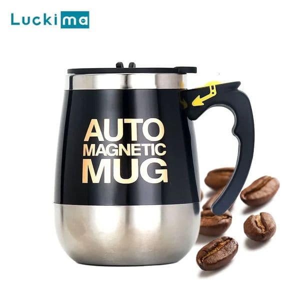 Self Stirring Coffee Mug USB Rechargeable Stainless Steel Auto Mixing Blender Cup for Home Office Christmas Birthday Gift 260521