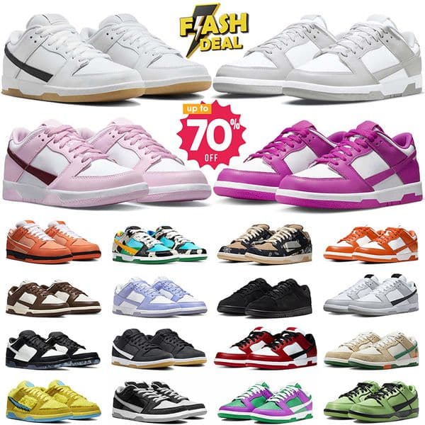 Designer Shoes Running Sneaker for Men Women Panda White Triple Black Medium Olive Grey Fog Syracuse Purple Lobster GAI Outdoor Mens Trainers Sneakers thumbnail 2