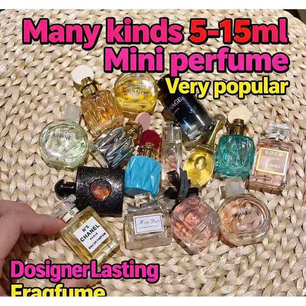 High Performance Designer Mini Perfumes Rich Fragrance Choices Long Lasting Elegant Scent Stable Supply Compact Bottles for Commercial Layout