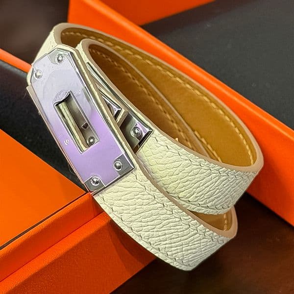 Designer Bracelet for Women Stainless Steel 18K Gold Plated Bangle Soft Leather Bangles Luxury Jewlery Designer for Women Elegant Free Shipping Buy One Get One