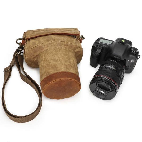 Shockproof Drop-resistant Version 2 Camera Shoulder Bag 100D DSLR Digital Inner Protective Bag Canvas Photography Bag Z260522