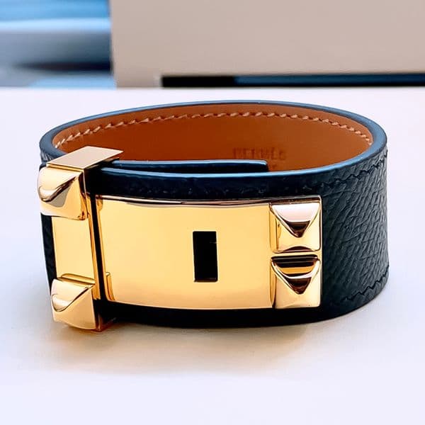 Designer Bracelet Bracelet for Women Stainless Steel 18K Gold Plated Bangle Leather Bangles Luxury Jewlery Designer for Women Premium Free Shipping Buy One Get One